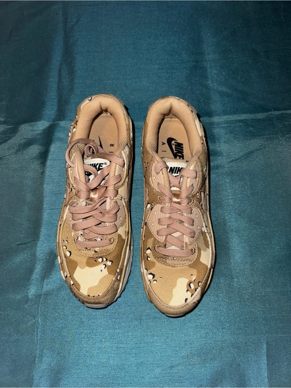 Nike Air Max 90 Desert Camo Sneakers - size 7